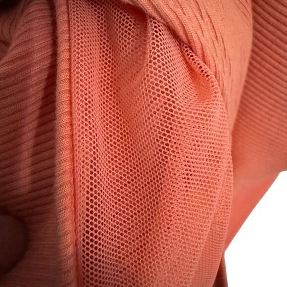 Victoria's Secret LARGE Spaguetti Straps Ribbed Stretch Bodysuit Rust/Terracota - Picture 4 of 4